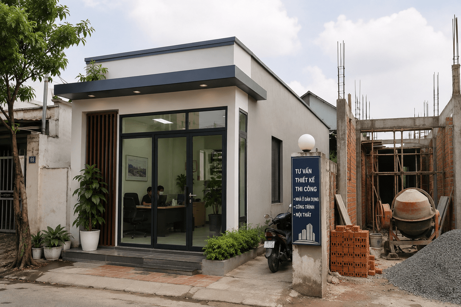 Công ty Cổ phần tư vấn và xây dựng Trường Thi cover