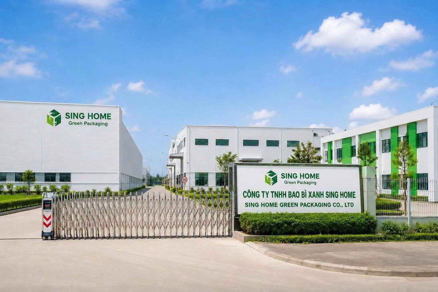 Công ty TNHH Bao bì xanh Sing Home cover